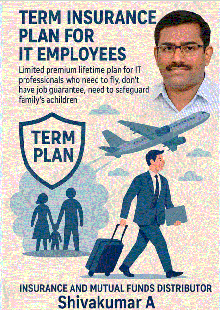 Term Insurance plan for IT professionals, Term Insurance, IT Professionals, Contract Jobs, Project-Based Work, Global Mobility, Financial Security, Job Instability, Layoffs, Career Uncertainty, regular term plan, Whole life term plan, Limited premium term plan, Return of premium term plan, ROP plan, Insurance for Families, Male and Female Professionals, Business Owners, Salaried Employees, Job Redundancy, , Mergers and Acquisitions, Lifetime Protection, Financial Safety Net, Insurance Awareness, Secure Your Family,