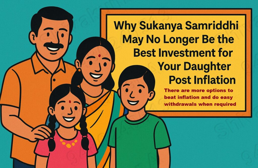Why Sukanya Samriddhi May No Longer Be the Best Investment for Your Daughter, Sukanya Samriddhi Yojana, SSY returns 2025, falling interest rates, best investment for girl child, long-term returns, alternative to Sukanya Yojana, mutual funds vs SSY, girl child savings scheme, tax-saving investments, SSY vs child plans, secure investment options, inflation vs SSY returns, girl education fund, future of SSY, high return child plan, PPF vs SSY comparison, declining SSY interest, safe investment schemes, Sukanya Yojana drawbacks, financial planning for daughters,